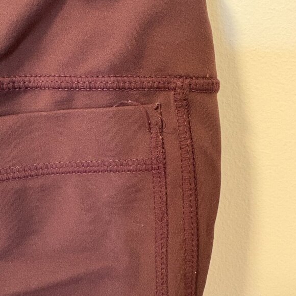 Outdoor Research Women's Leggings Maroon Size XS pockets Hiking Camping burgundy - Picture 10 of 12